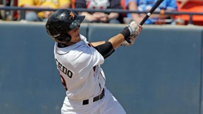 Aguiluchos: Erick Salcedo conectó cuadrangular y empujó seis carreras