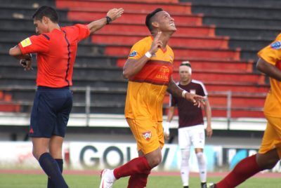 Aragua Fútbol Club derrotó 1-0 este domingo al Carabobo Fútbol Club