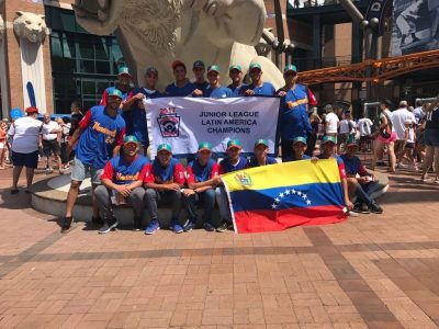 Venezuela Subcampeón Internacional Junior en la Serie Mundial de Pequeñas Ligas