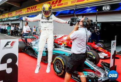 F1: Hamilton añade presión a Vettel ganando en la pista talismán del «Kaiser»