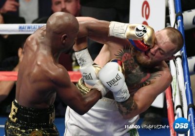 Mayweather se entrenó con McGregor al que venció por nócaut técnico