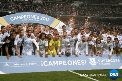 Real Madrid se proclamó campeón de la Supercopa de España