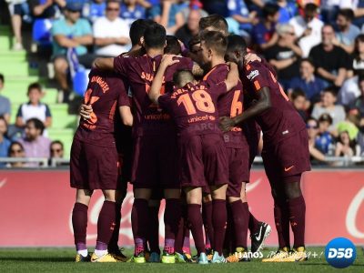 Paulinho salva al Barça; Griezmann deja su nombre en la historia del Wanda