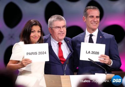 París organizará los Juegos Olímpicos de 2024 y Los Ángeles en 2028