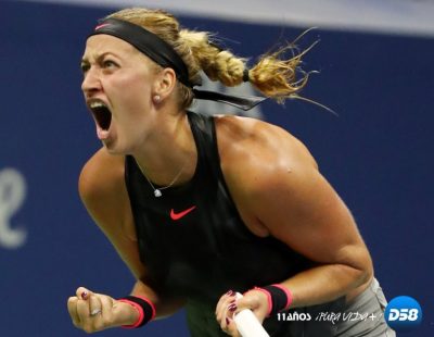 Kvitova fue la menos mala y eliminó a Muguruza; Suárez también dijo adiós