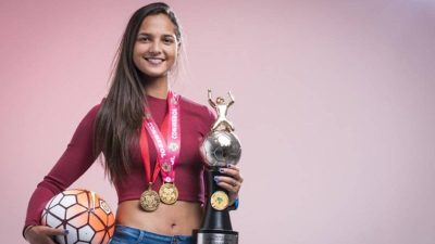 Deyna Castellanos entre los tres finalistas al premio Puskás 2017 de la FIFA