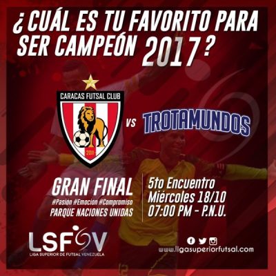 La LSFV conocerá hoy a su campeón