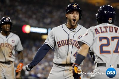 MLB: Springer hace de héroe al pegar cuadrangular decisivo y Astros empatan la serie