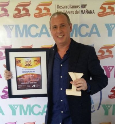 Giuseppe Palmisano es Ciudadano Ejemplar YMCA 2017