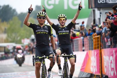 Chaves corona el Etna y Yates se viste de rosa en el Giro de Italia