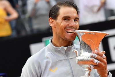 Nadal puede con Zverev y la lluvia y se corona por octava vez en Roma