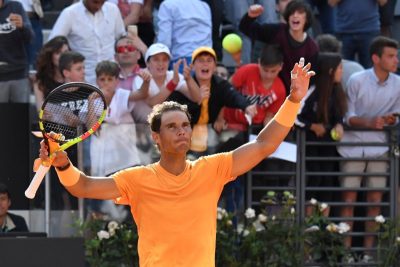 Rafael Nadal avanzó a los cuartos en el Masters 1.000 de Roma