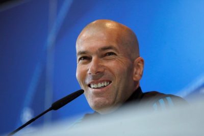 La última sonrisa de Zidane