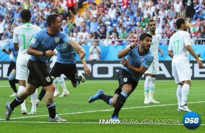 Rusia 2018: Suárez desenfunda y clasifica a Uruguay