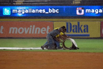 LVBP: La lluvia arruinó el Día Inaugural en Valencia