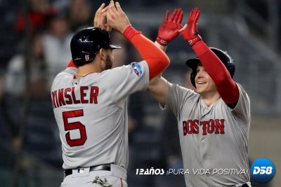MLB: Boston humilla a Yankees y se va al frente 2-1