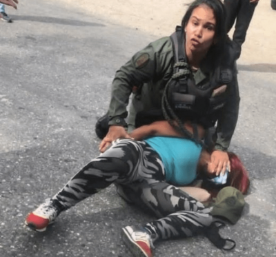 Eva Leal ejercerá acciones legales contra la teniente Sanoja quién la agredió en Lara