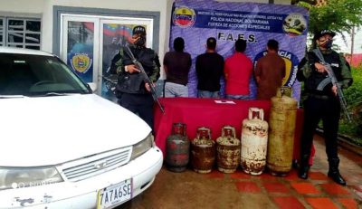 Trabajadores de planta de Gas en el estado Táchira fueron detenidos por contrabando