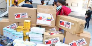 Venezuela recibe 117.000 insumos y alimentos para combatir la COVID-19  donados por Taiwán