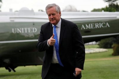 El jefe del gabinete de la Casa Blanca dice que EEUU celebrará elecciones el 3 de noviembre