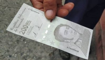 Comerciantes maracaiberos no quieren recibir el billete de 200 mil Bs