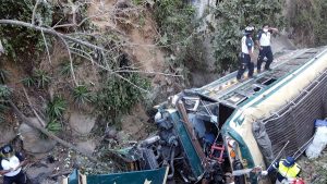 Accidente de autobús deja cinco muertos y 30 heridos en Guatemala