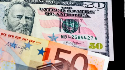 El euro supera paridad con dólar por expectativas de subidas de tipos del BCE