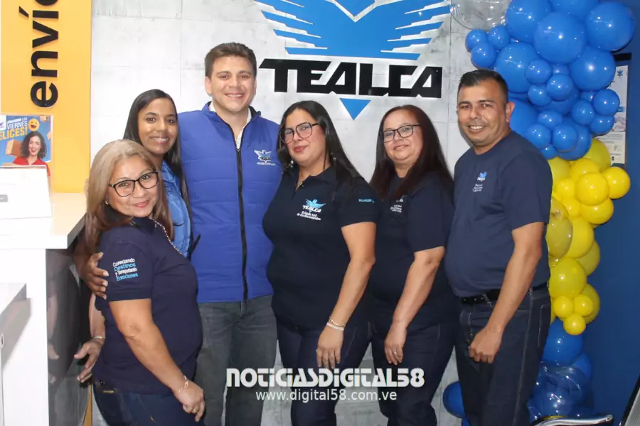 Tealca, compañía venezolana con más de cuatro décadas en el sector de logística y encomiendas, inauguró oficialmente su nueva tienda propia en Maracaibo, la cual estrena la imagen corporativa modernizada de la marca y consolida su plan de expansión en el estado Zulia.