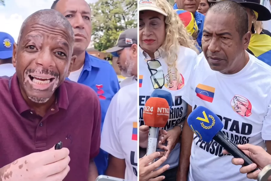Este sábado, diversas organizaciones laborales y ciudadanas se congregaron frente a la base aérea La Carlota, en Caracas, para protestar contra el ocultamiento del diálogo pautado entre la Asamblea Nacional de 2015 y el oficialismo.
Los manifestantes reclamaron que las negociaciones se realicen de forma pública, pues advierten que su resultado definirá el futuro del país.
